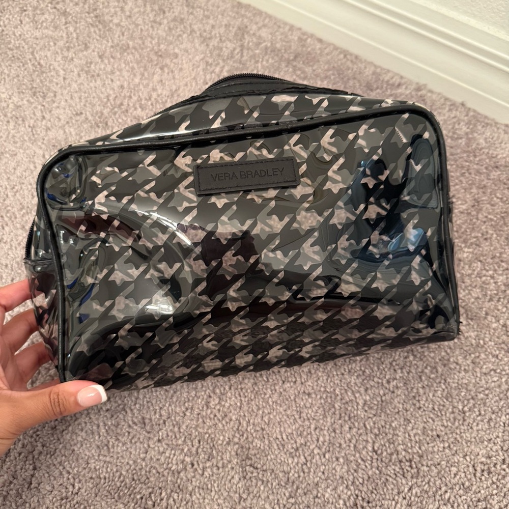 Vera Bradley Houndstooth Cosmetic Case